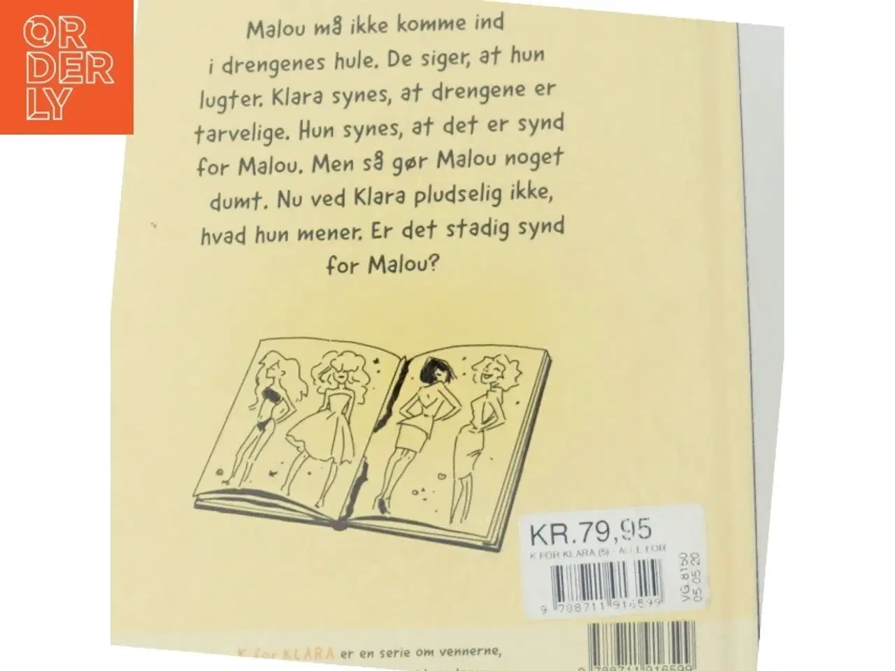 Billede 3 - K for Klara, Alle for én! af Line Kyed Knudsen (Bog)