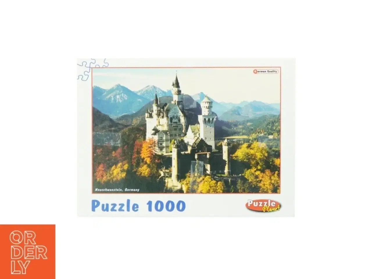 Billede 1 - Puslespil med Neuschwanstein-slottet fra Puzzle Planet (str. 44 x 68 cm)