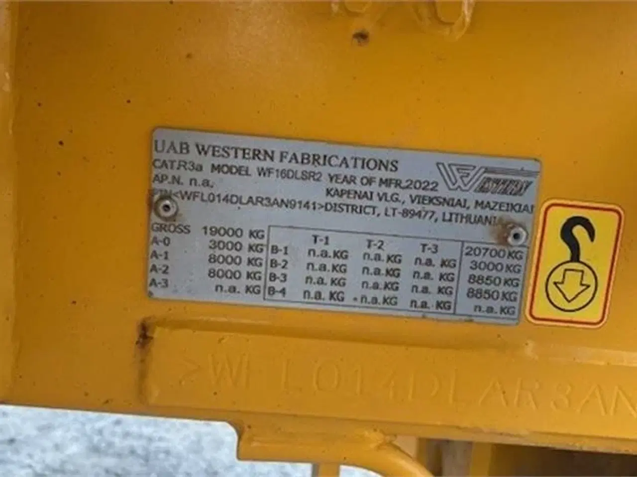 Billede 8 - Western WF16DLSR2 WF16DLSR2