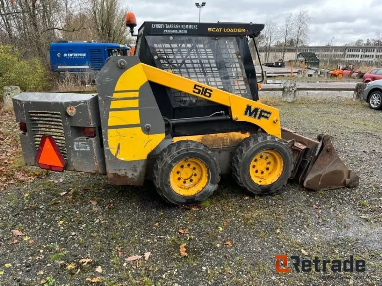 Billede 4 - MF 516 Skid Loader