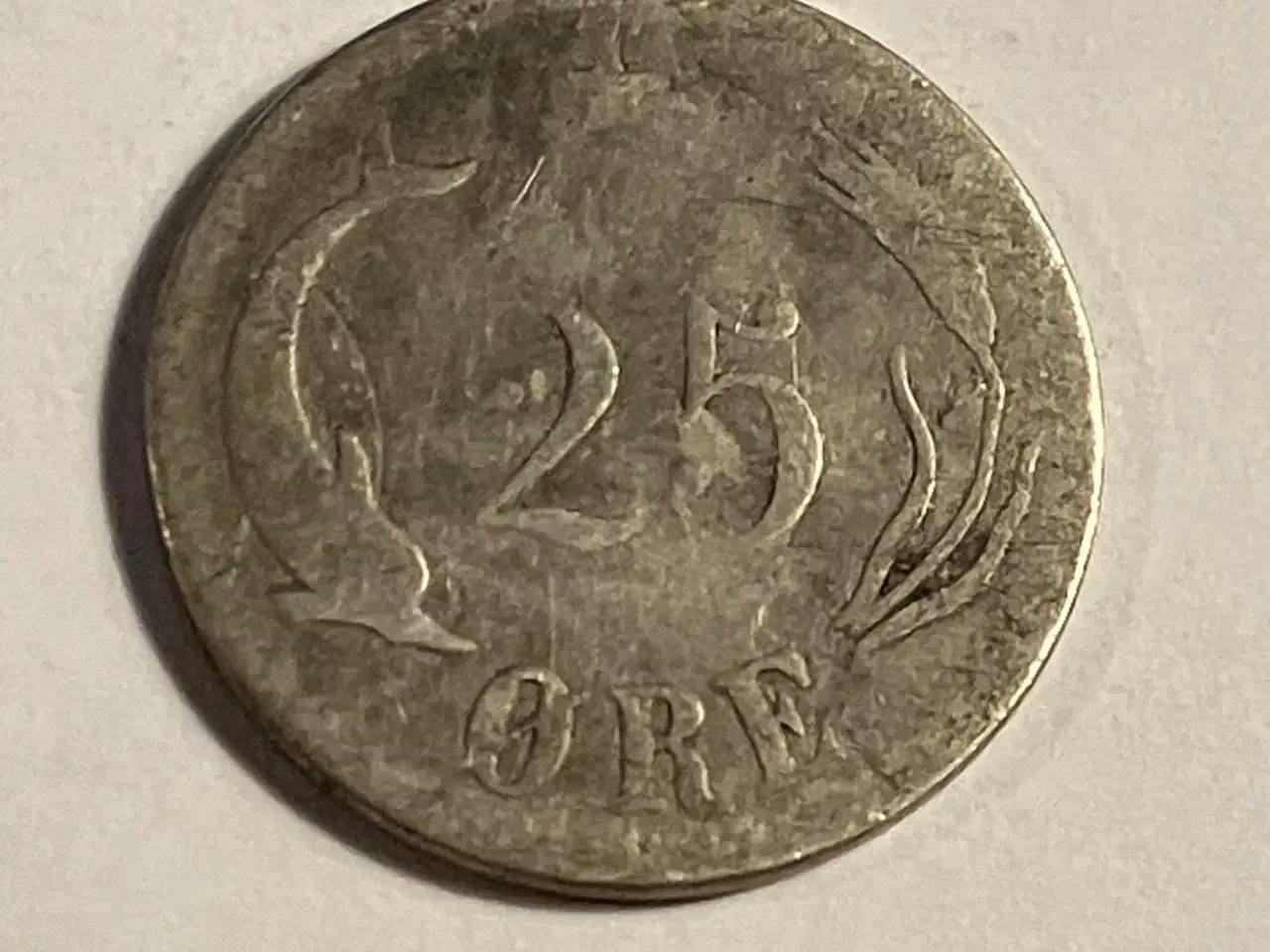 Billede 2 - 25 øre 1874 - Slidt