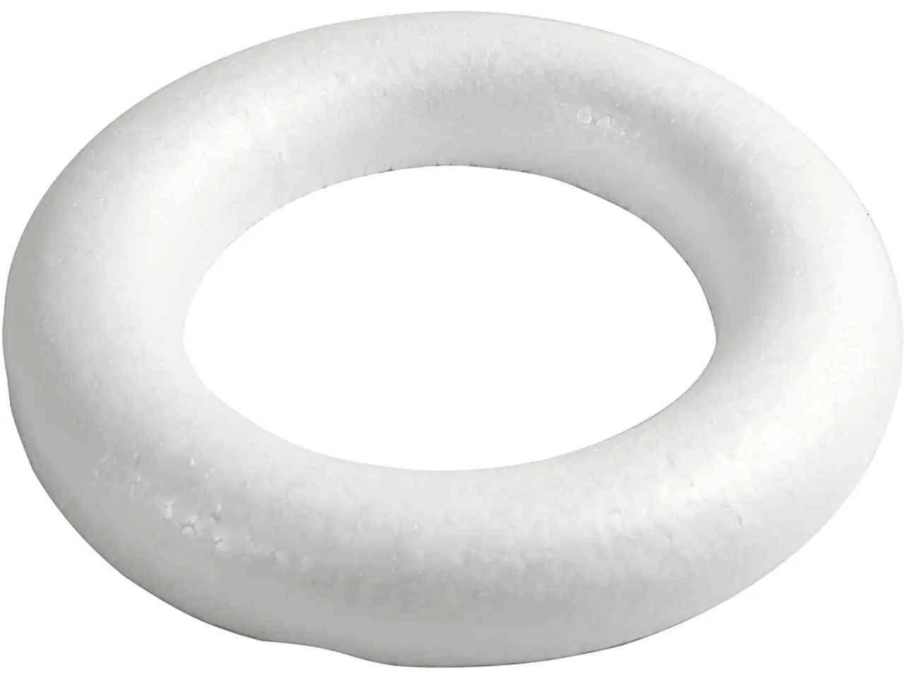 Billede 1 - Hvid Styroporring 30 cm til Kreative Projekter