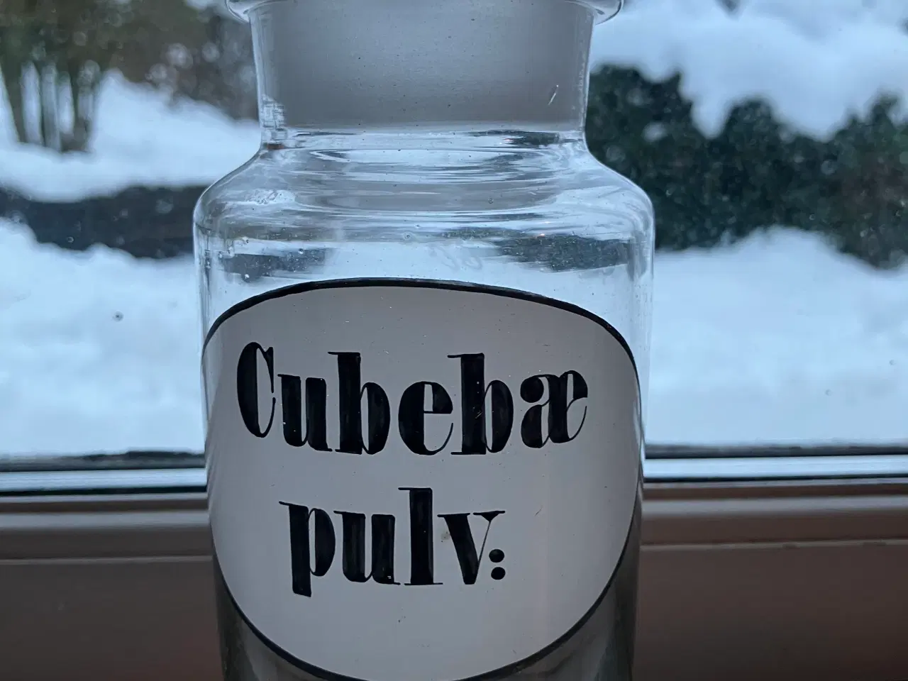 Billede 3 - Apotekerflasker i glas med etiketter