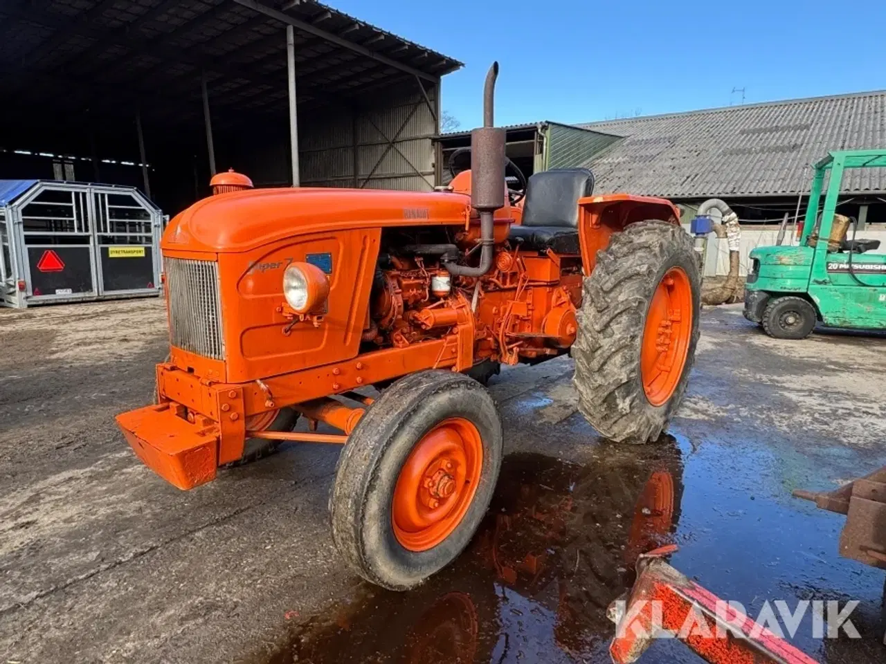 Billede 1 - Veterantraktor Renault Super 7