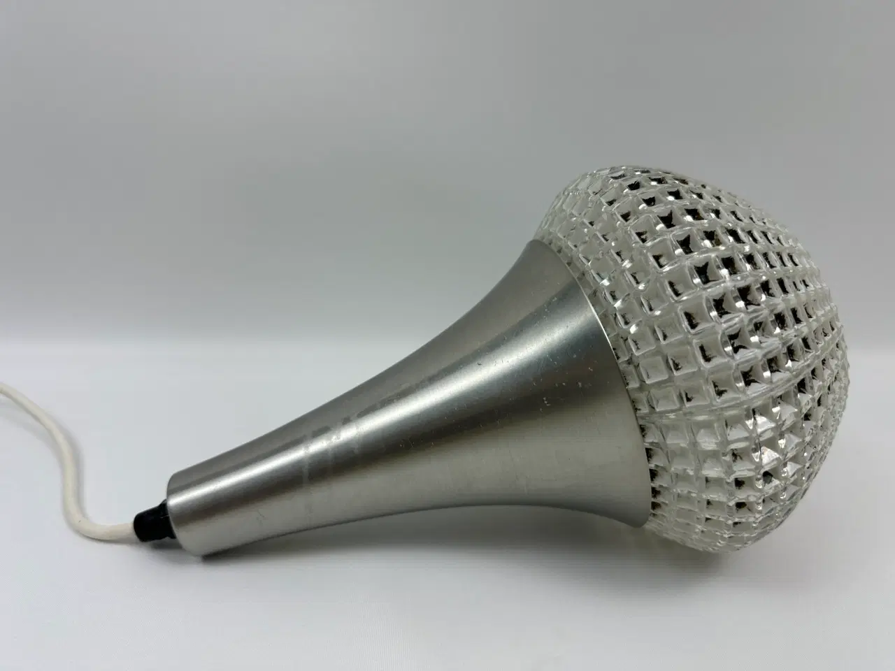 Billede 5 - Retro pendel i chrome med glasindsats