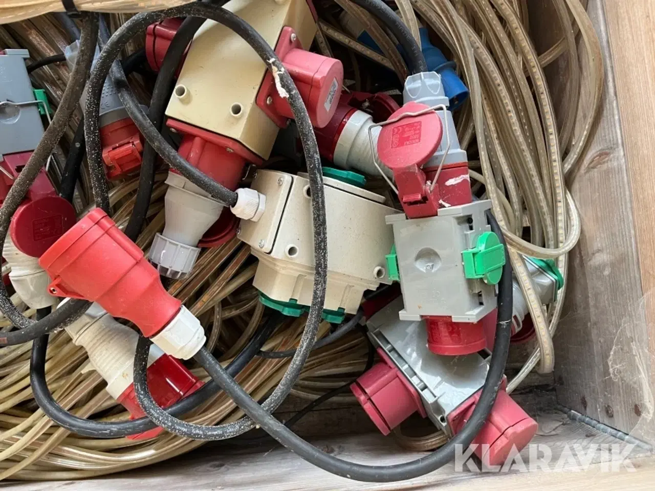 Billede 10 - Arbejdsbelysning og stik - 2 paller