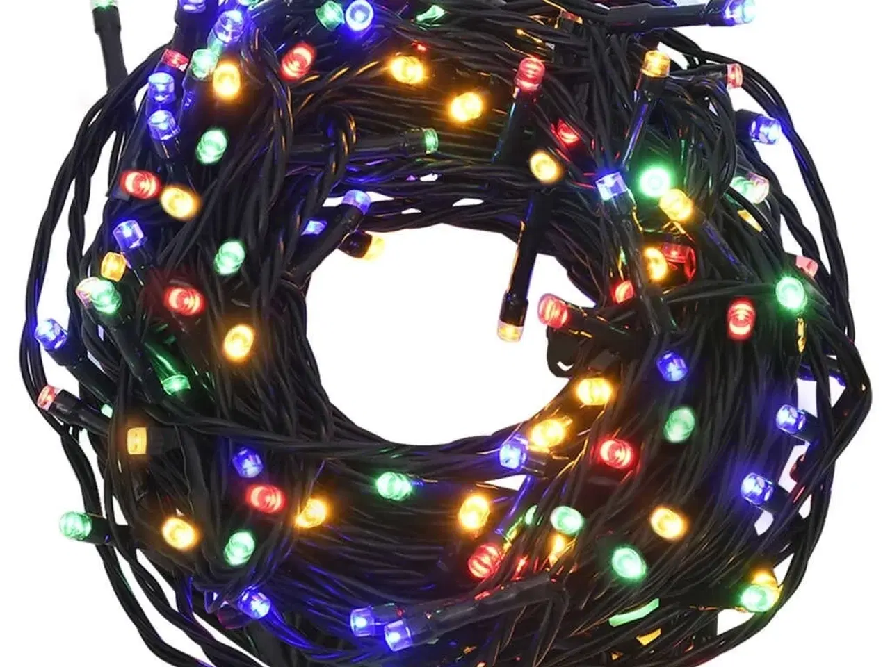 Billede 3 - Lyskæde med 400 LED'er 40 m 8 lyseffekter flerfarvet