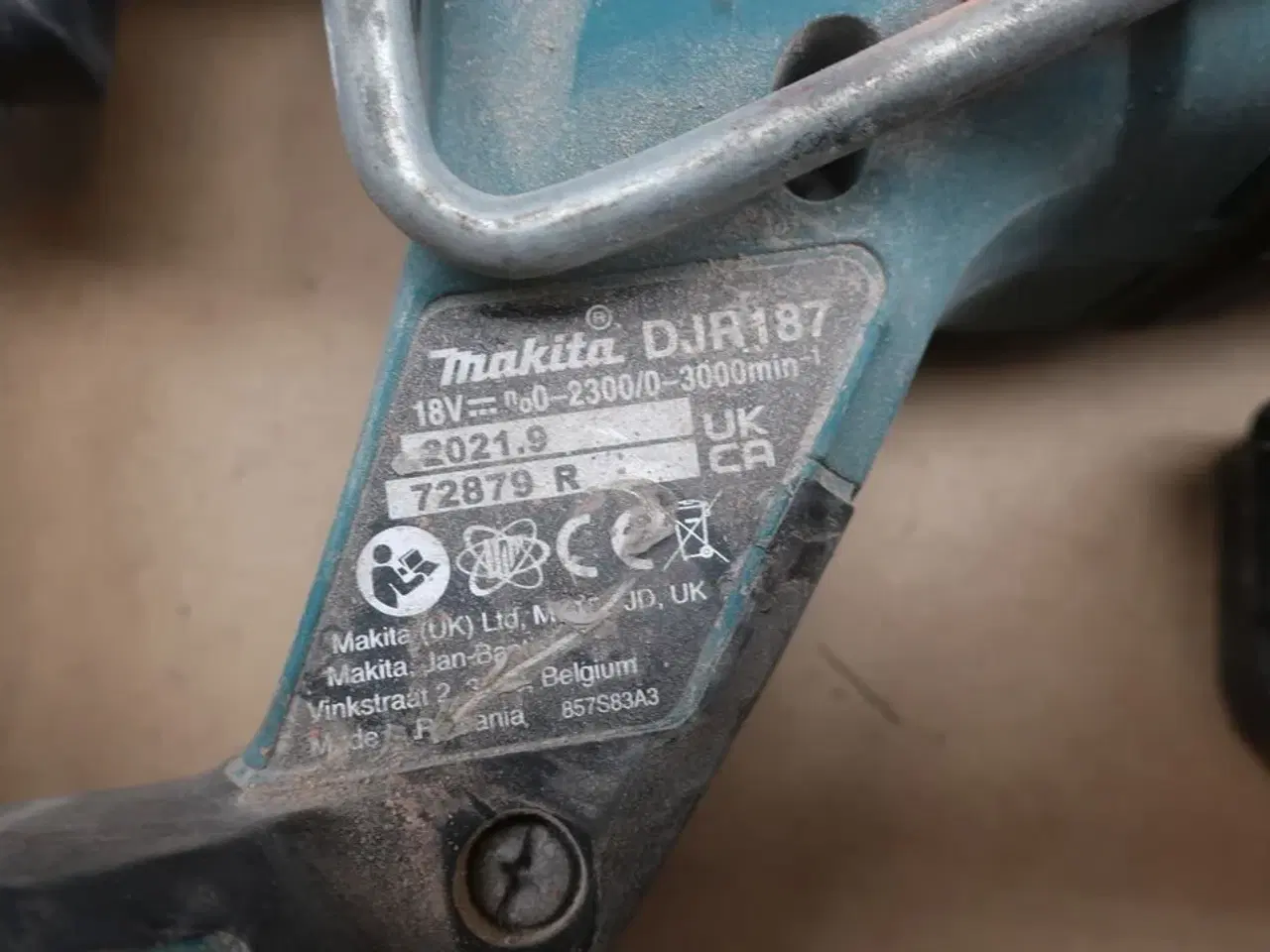 Billede 3 - Rundsav, støvsuger  mv.  MAKITA  Model: DVC 750L, DJR 187, DC18RA, DCG 180, DHS 660