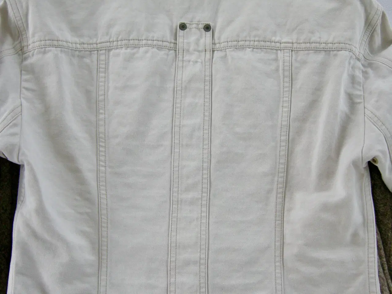 Billede 12 - Denimjakke fra Prèt i bomuld og hør, Str. 38, Sand