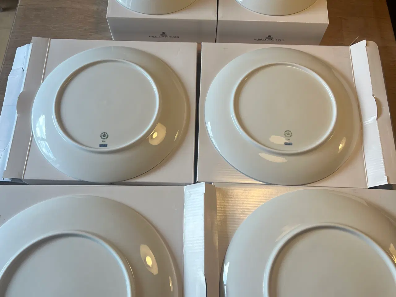 Billede 5 - Hvid riflet royal Copenhagen 