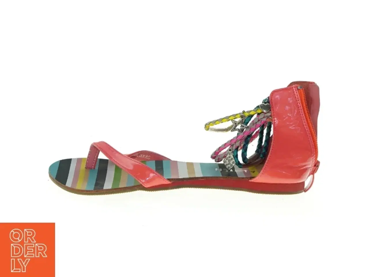 Billede 1 - Farverige sandaler (str. 37)