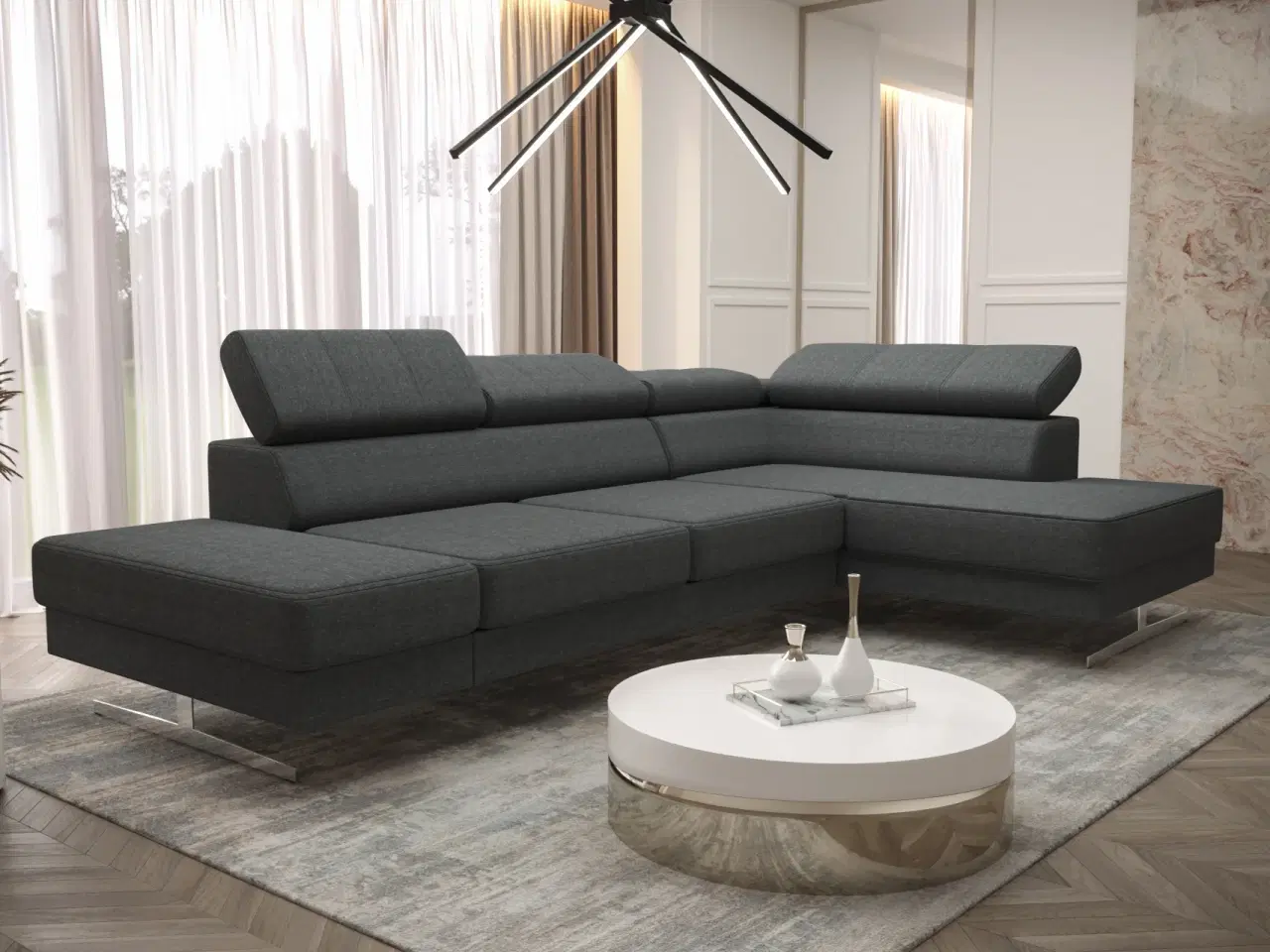 Billede 11 - EMPIRE MINI HJØRNESOFA 300x180