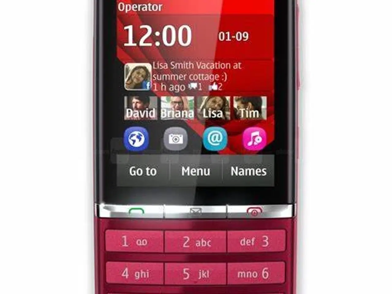 Billede 1 - Nokia Asha 300 Mobiltelefon  - KØBES