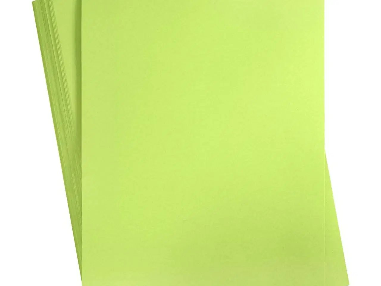 Billede 1 - Karton, A2, ark 420x594 mm, 180 g, lys grøn, 100ark/ 1 pk.