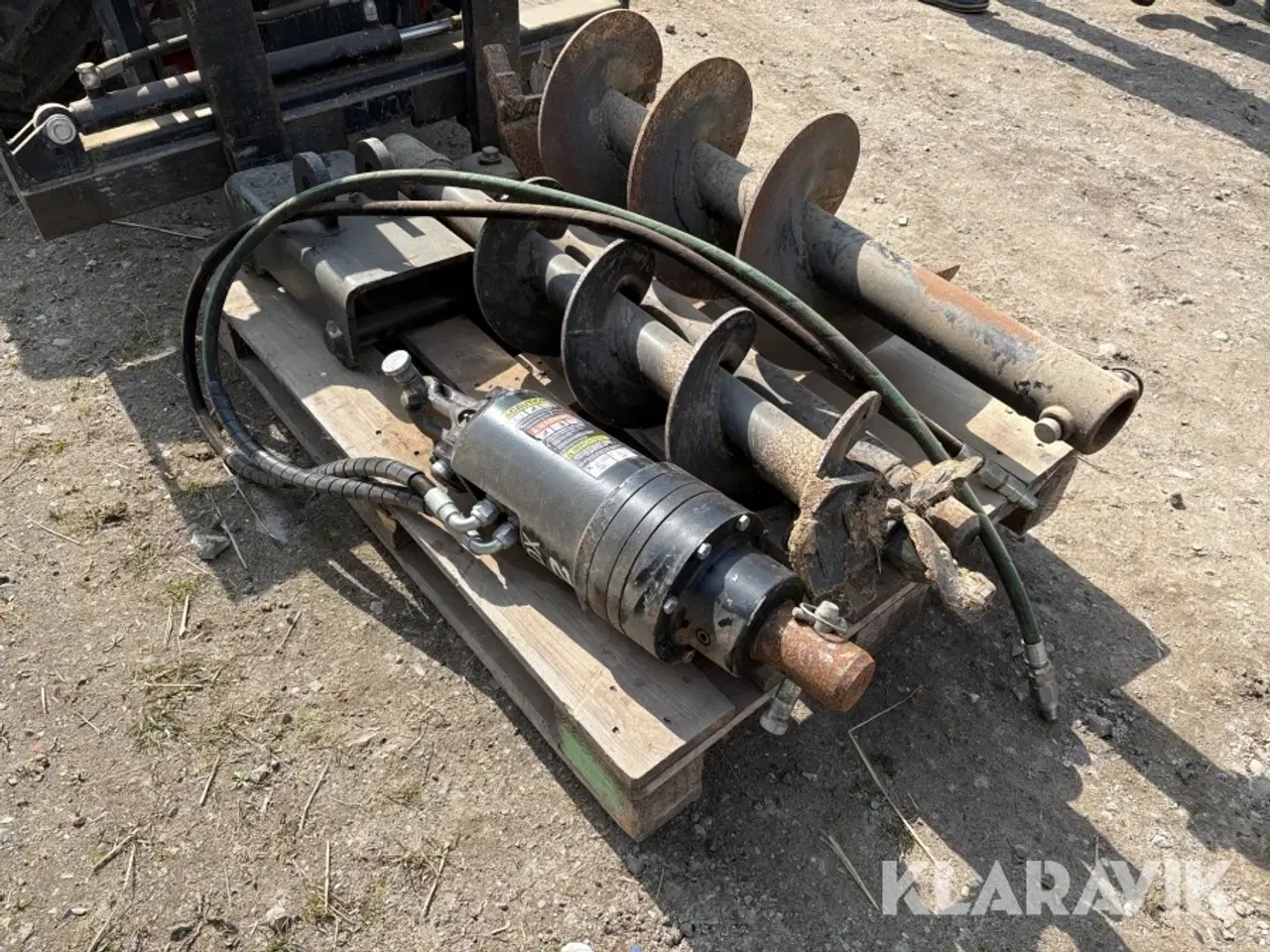 Billede 3 - Bor og borevogn Digga PDX2