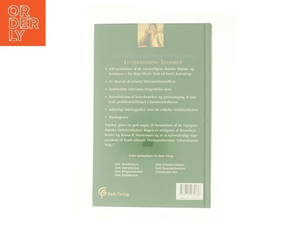Billede 2 - Gads danske forfatter leksikon - Litteraturens stemmer (Bog)