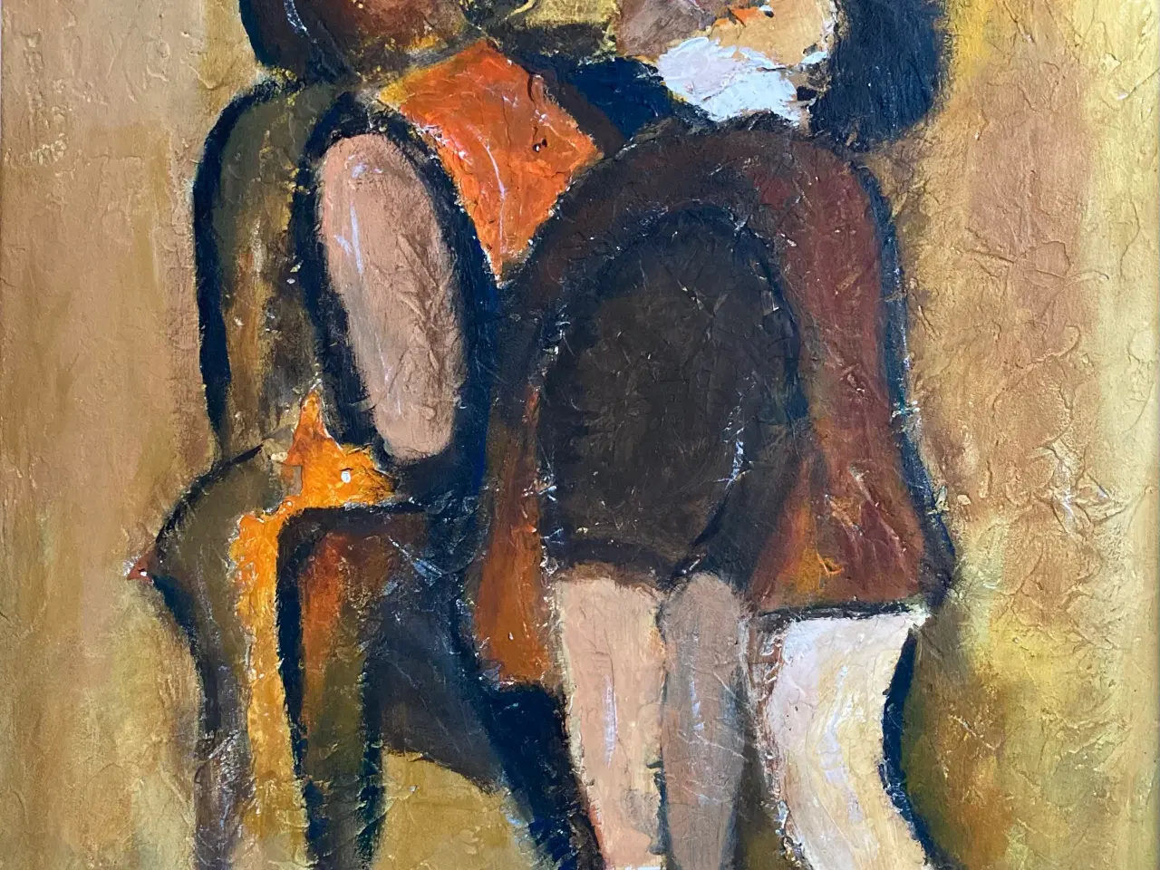 Billede 3 - Dejligt Gudmund Lyngbo signeret oliemaleri 2001