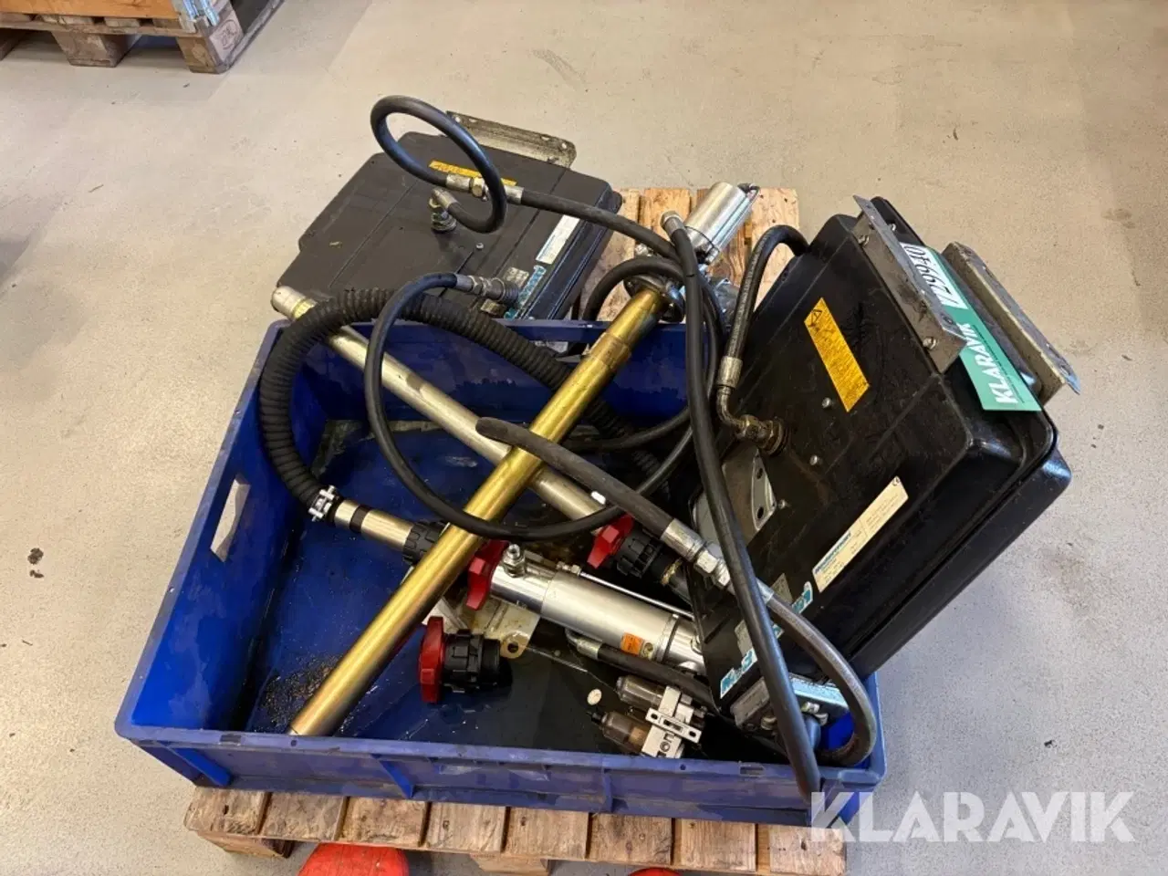 Billede 8 - Luftdrevne oliepumper m/ slanger Nederman