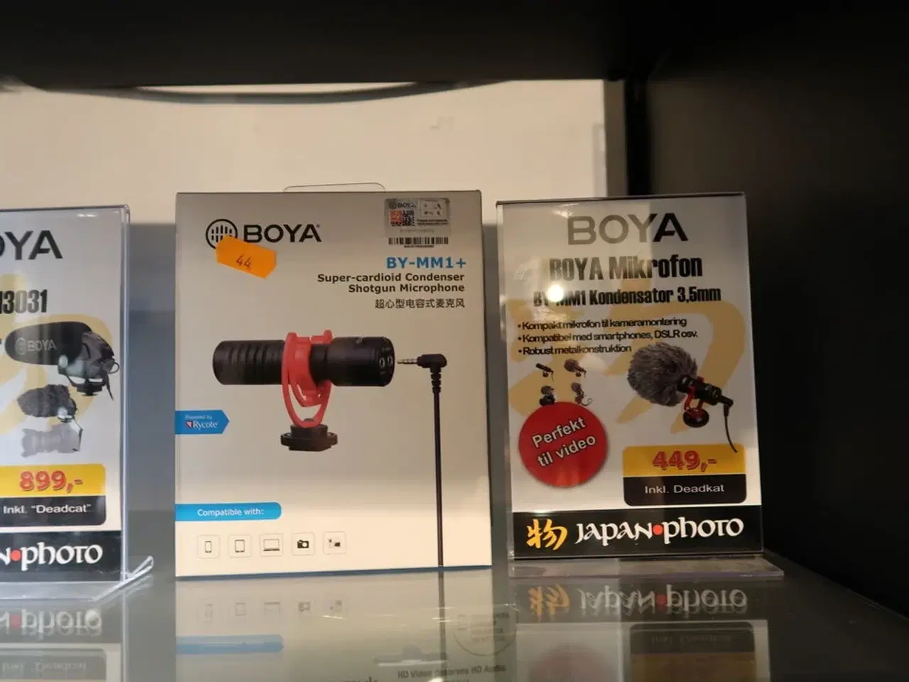 Billede 2 - 2 stk. mikrofoner BOYA BY-MM1+, BY-BM3031