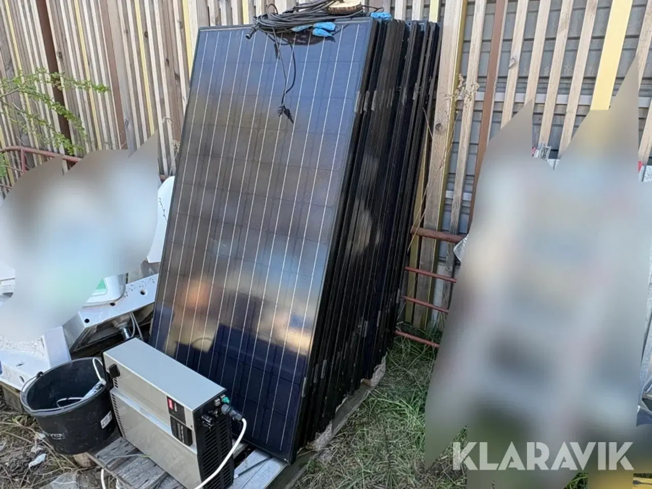 Billede 2 - Solceller 20styk incl inverter Himin Solar HG-200S/Bb