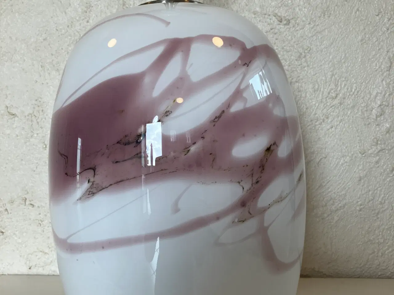 Billede 3 - Holmegaard stor oval Sakura bordlampe