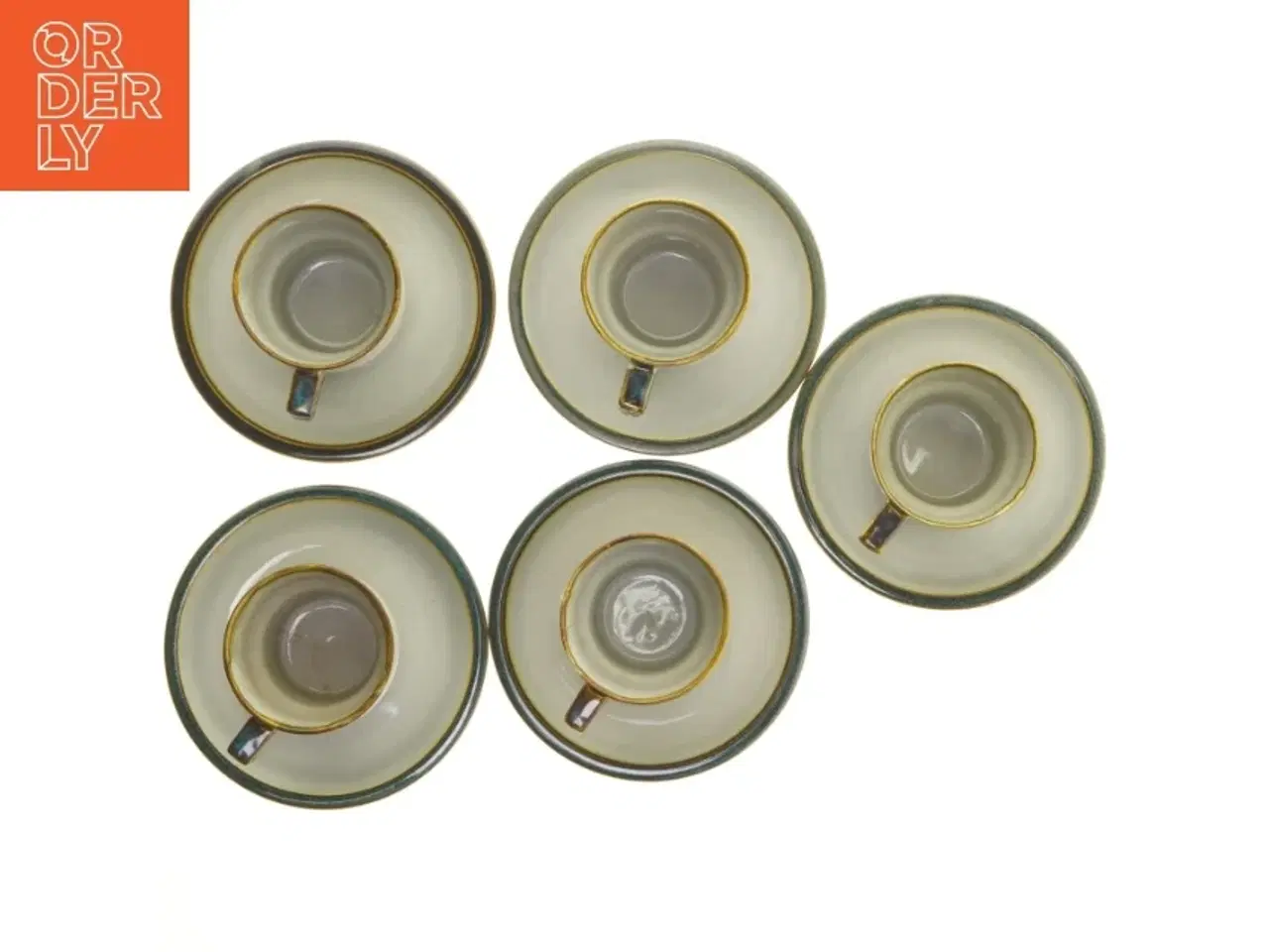 Billede 4 - Stel kaffekopper og underkopper, 5 stk. fra B&G (str. Ø 15 og Ø 7,5x7,5 cm) (DVD)