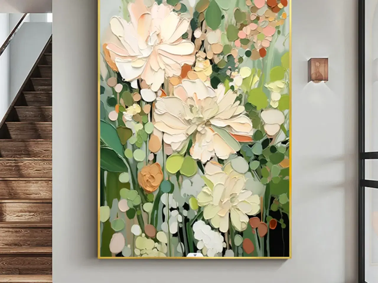 Billede 6 - Stort maleri 95 x 150 cm (Gratis levering)