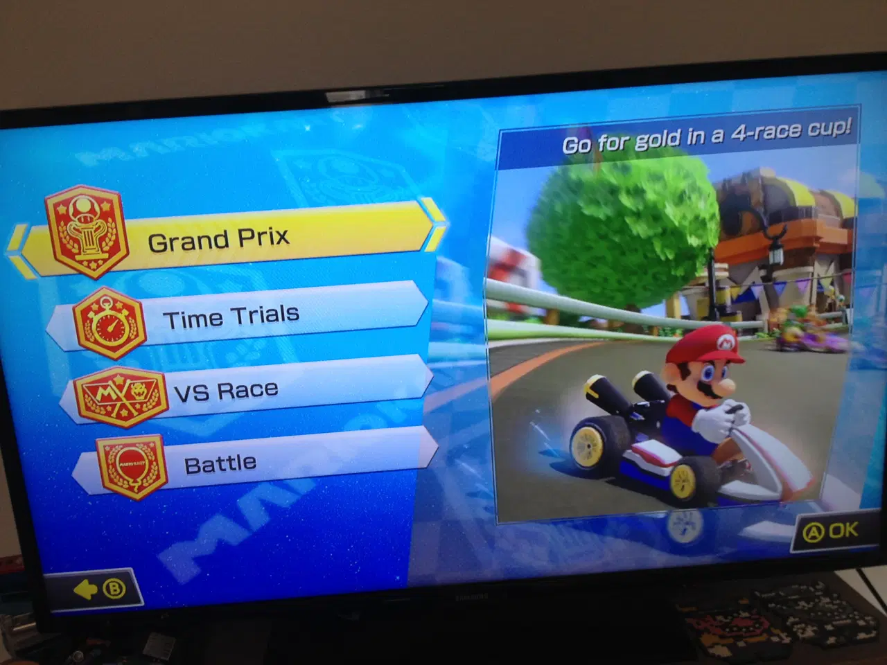 Billede 6 -  Wii U + 5 Spil. Super Mario 3D World, Mario Kart 