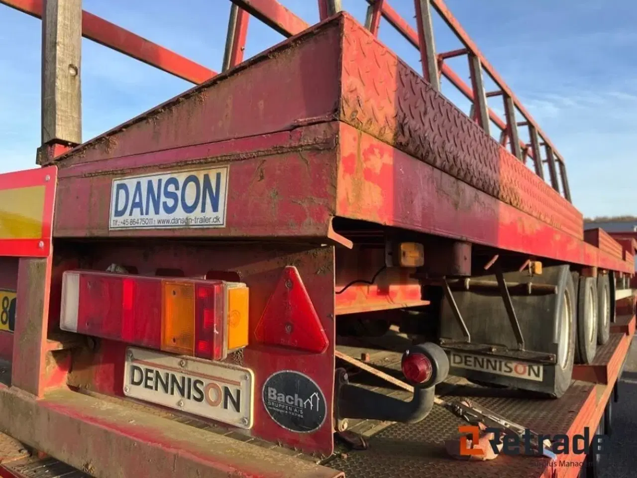 Billede 5 - Dennison Semitrailer/blok/elementvogn