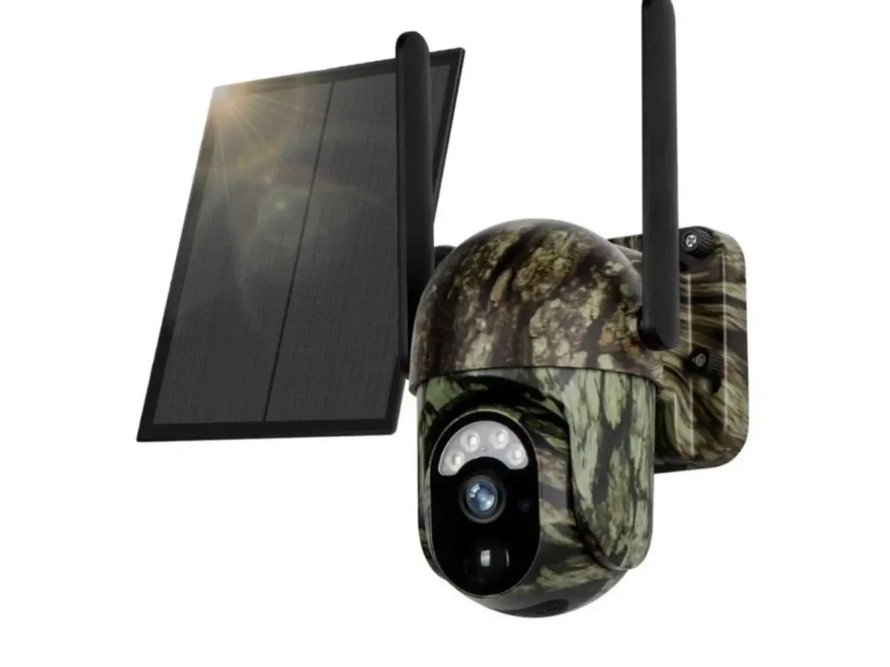 Billede 1 - Ny PANORAMA LIVE 4G VILDTKAMERA MED SOLCELLE & MOB