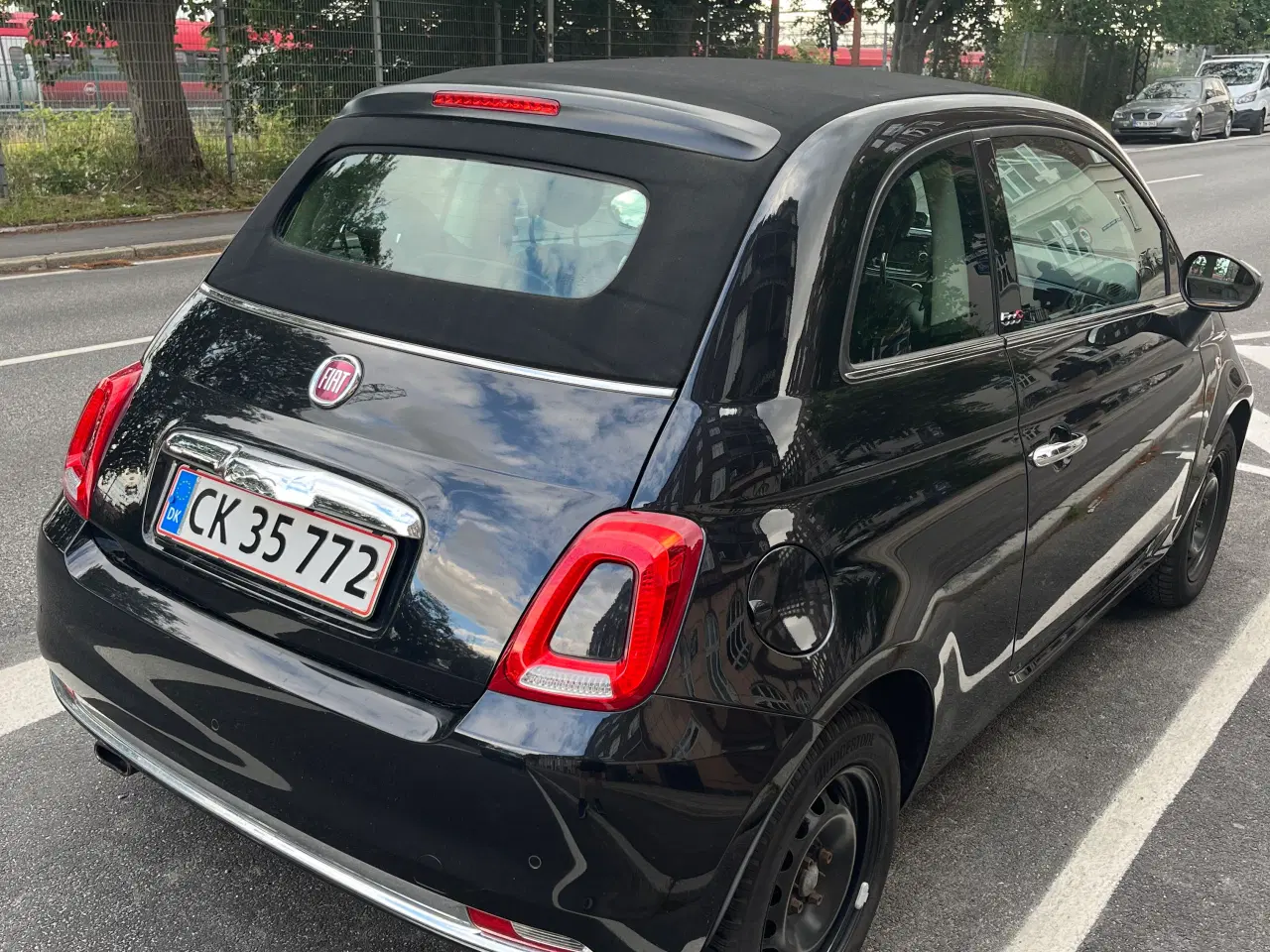 Billede 3 - Nysynet Fiat 500 cabriolet