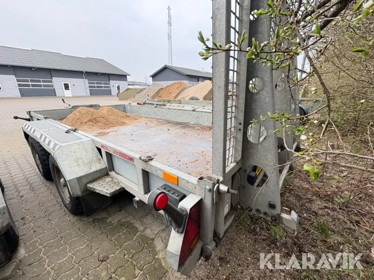 Billede 3 - Maskintrailer 3500kg Nugent P3718H