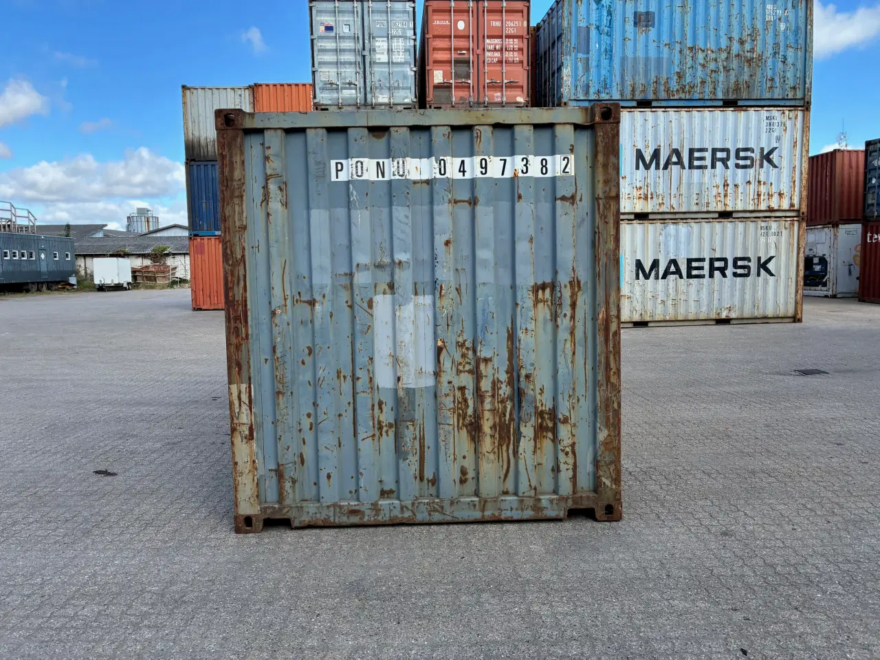 Billede 4 - 20 fods Container- ID: PONU 049738-2