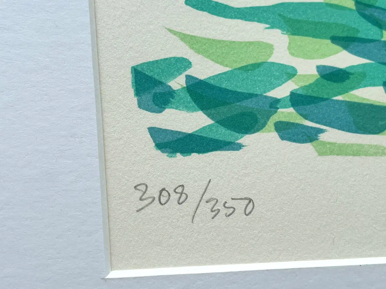 Billede 3 - H.M. Dronning Margrethe ll - Signeret Litografi