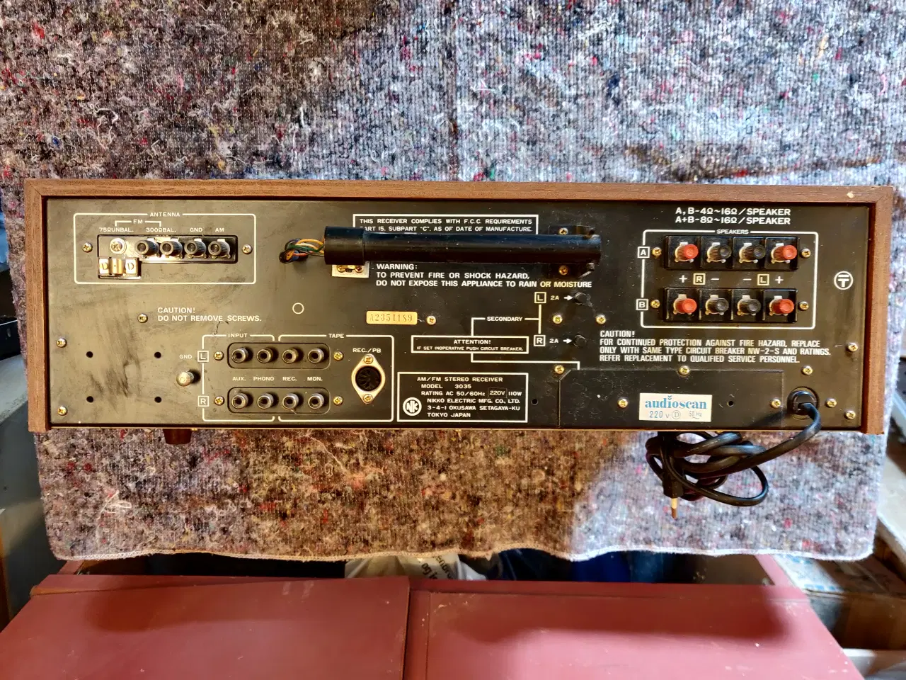 Billede 4 - Nikko 3035 receiver