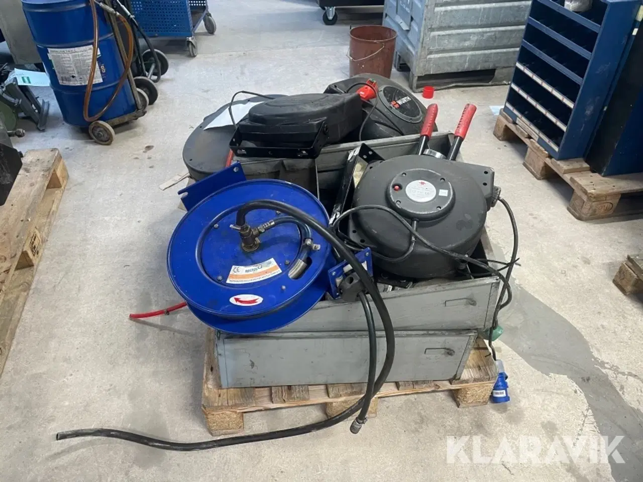 Billede 6 - Slangeopruller - boltsaks - metal skuffer