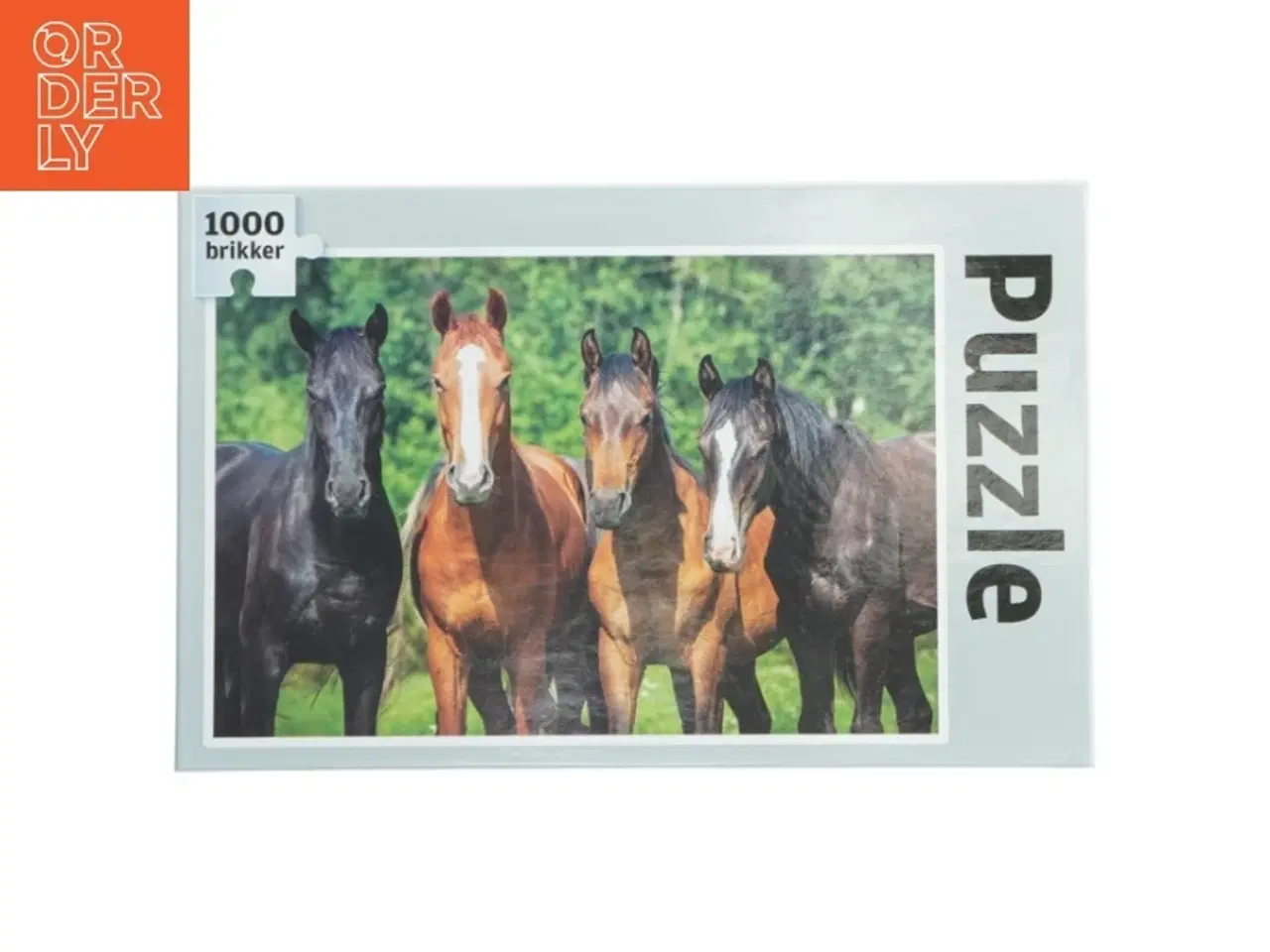 Billede 1 - Heste puslespil med 1000 brikker (str. 1000 brikker)