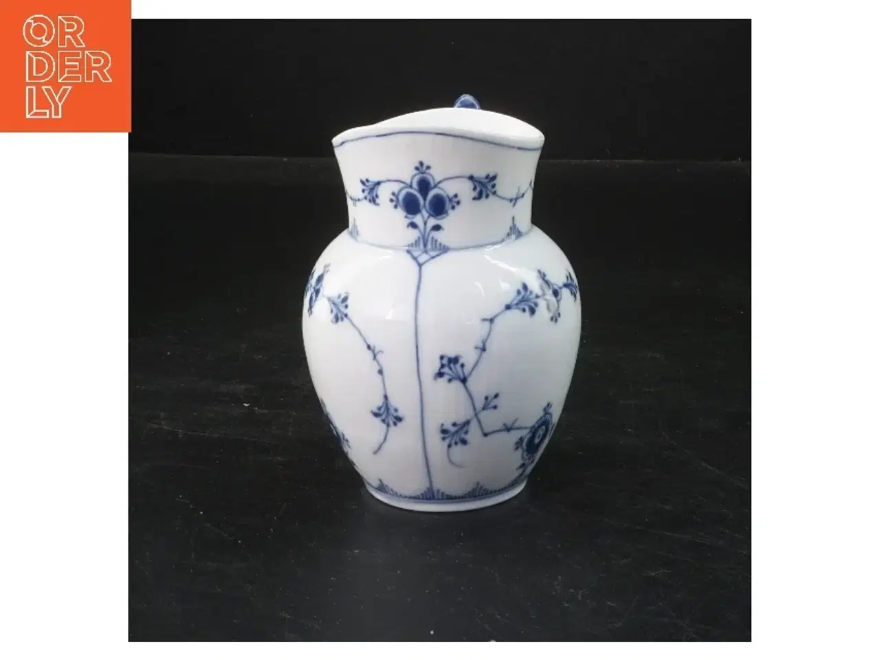 Billede 2 - Porcelæns kande med musselmalet blåt mønster fra Royal Copenhagen (str. 10 cm)