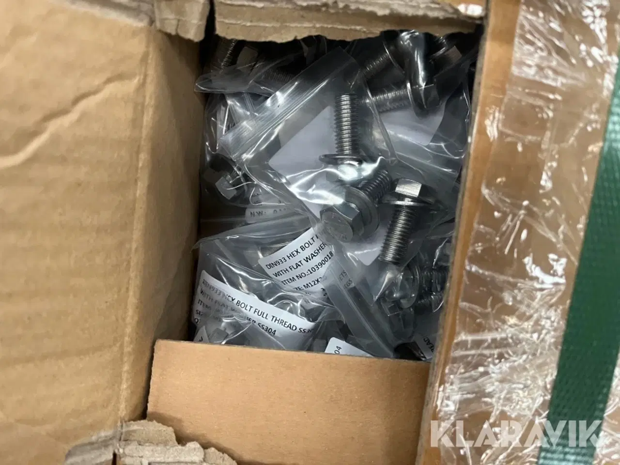 Billede 11 - Sætskruer med løs skive A2 M12x30 mm 7500 styk