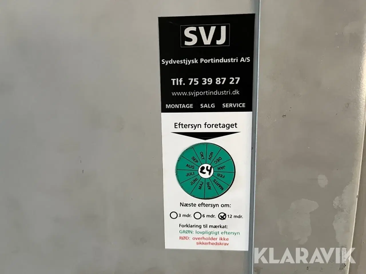 Billede 12 - Skydeport Fyns portindustri BS 601