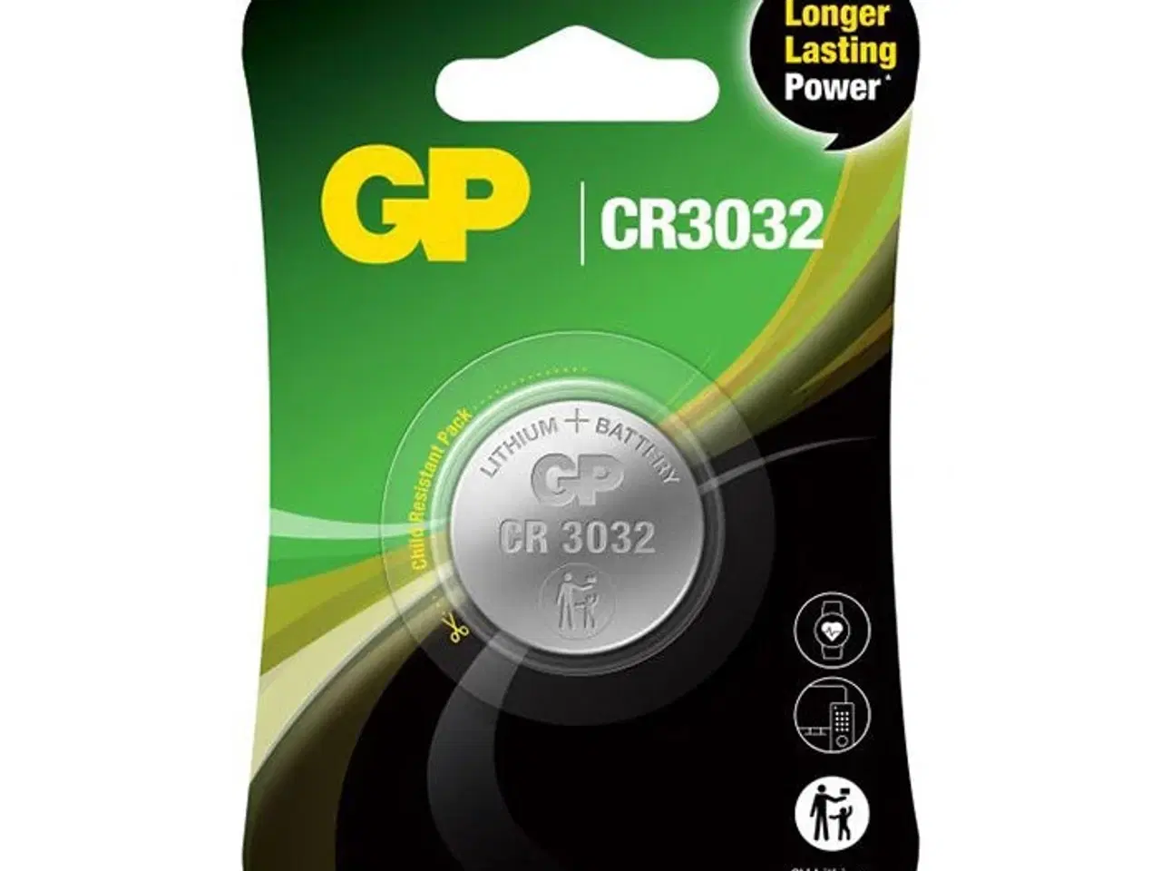 Billede 1 - GP CR3032 Knapcelle Batteri 1 stk.