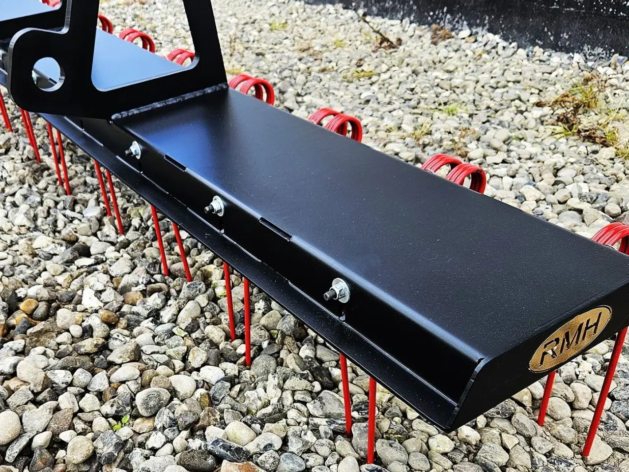 Billede 2 - - - - RMH minilæsser gårdspladsrive / fabriksny / med beslag