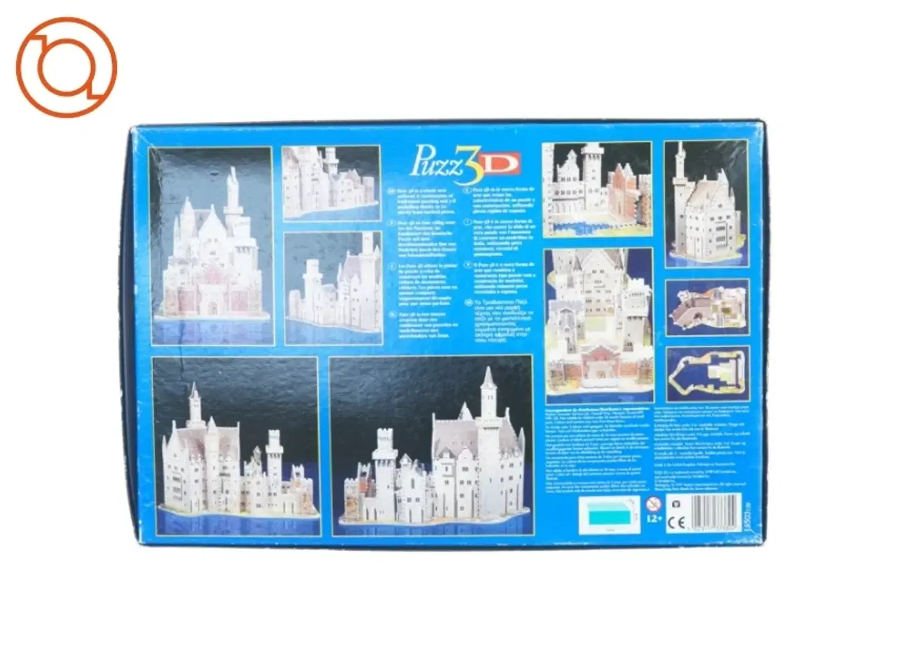 Billede 3 - 3D puslespil fra Mb (str. 45 x 30 x 11 cm)