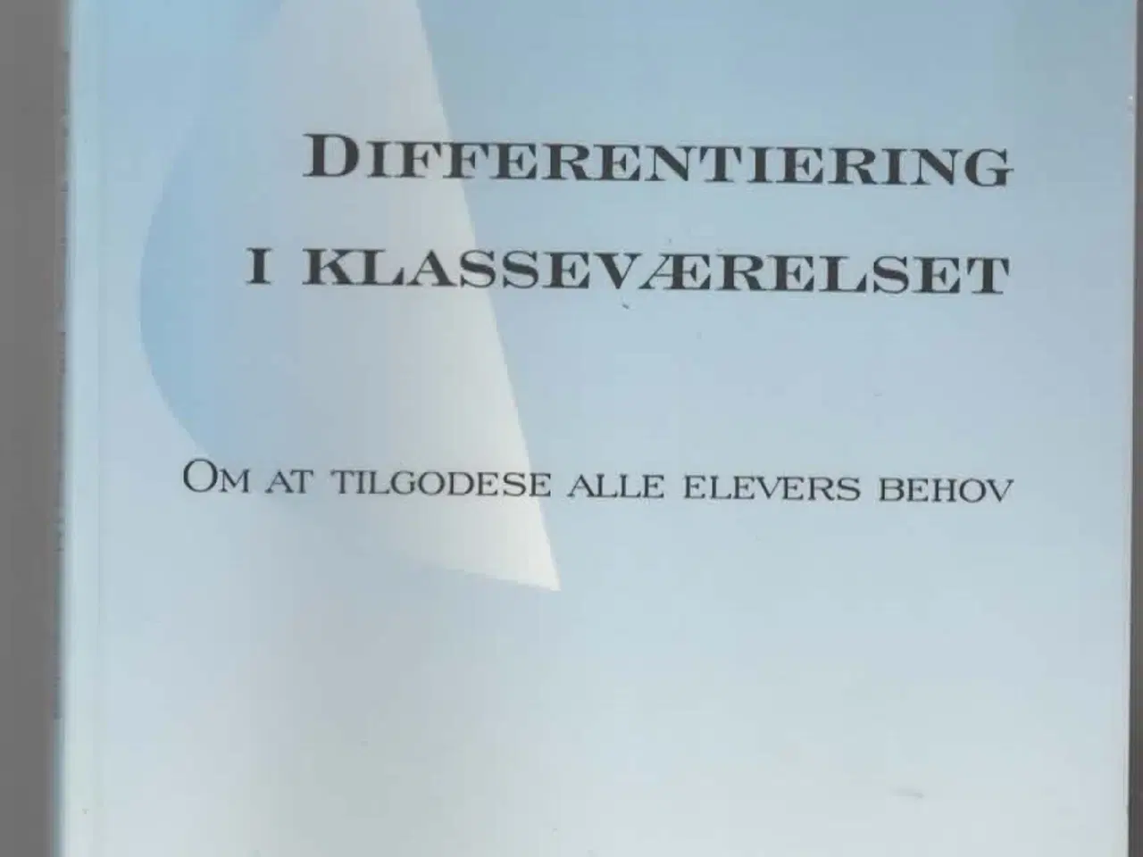 Billede 1 - elevdifferentiering