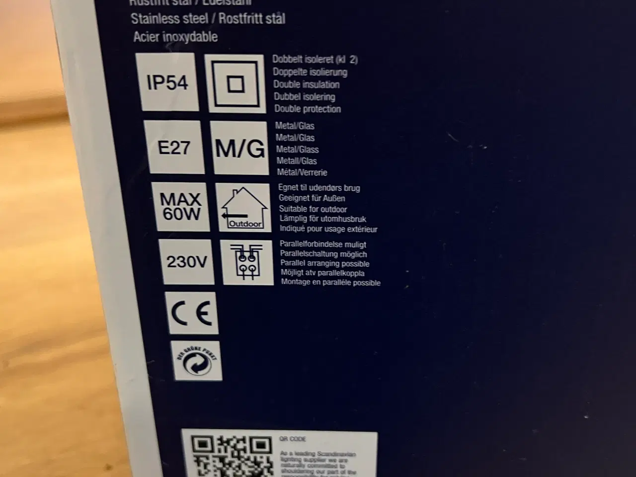 Billede 2 - Havelampe Nordlux Copenhagen under halv pris