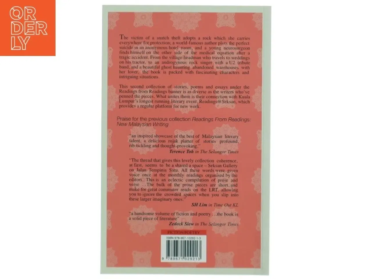 Billede 2 - Readings from Readings: new writing from Malaysia, Singapore and beyond (Bog)