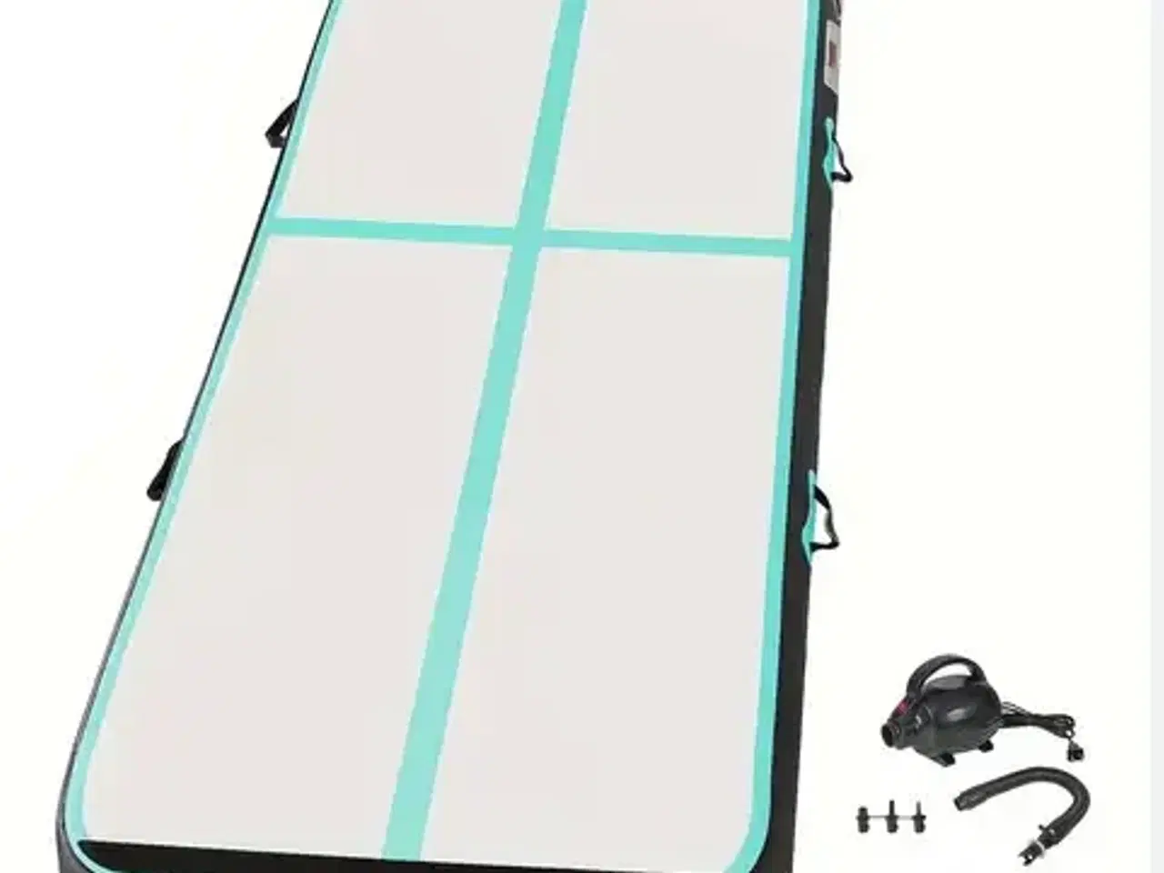 Billede 1 - Airtrack 5m, 20cm tyk (I god stand inkl. pumpe)