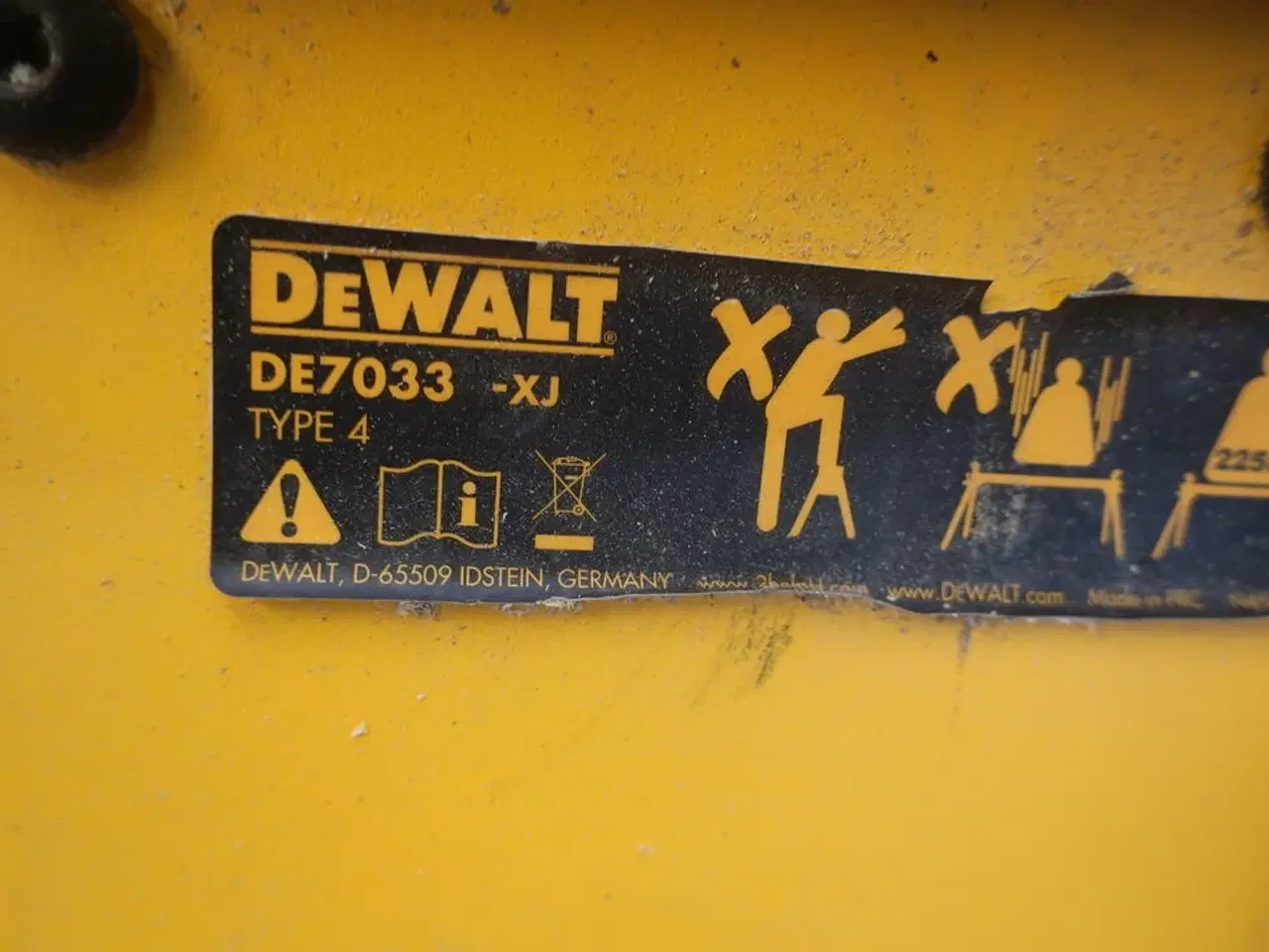 Billede 6 - Kap-/Geringssav DEWALT Model: DWS778/ DE77024 -XJ