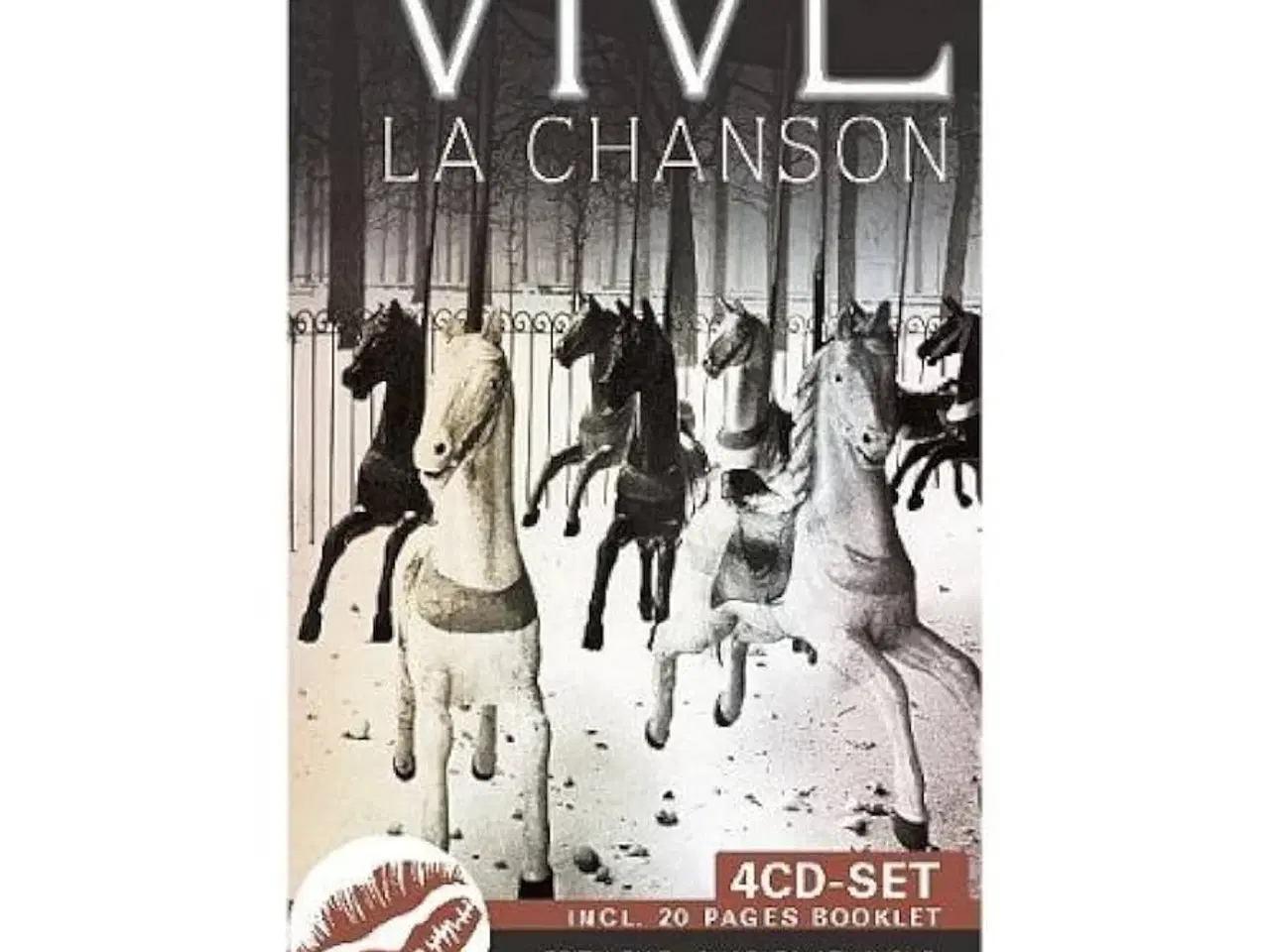 Billede 1 - vive la chanson, 4 cd + book-let