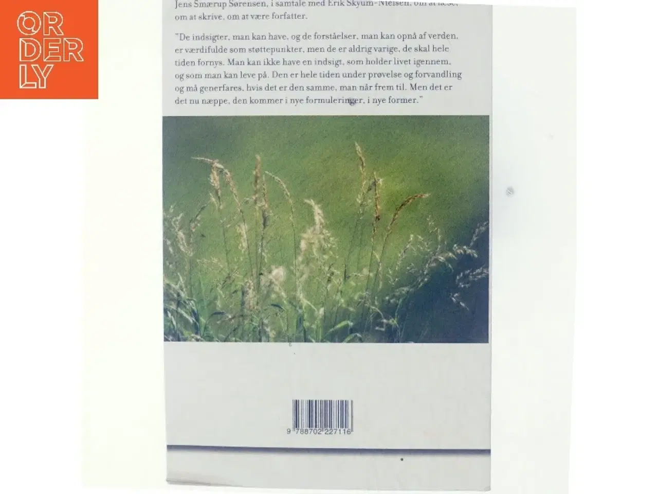 Billede 3 - Et græsstrå i vinden : samtaler med Jens Smærup Sørensen (Bog)